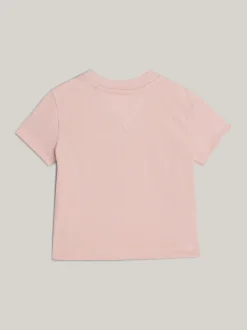 Dziewczynki|Chłopcy*Tommy Hilfiger T-shirt Z Logo Hilfiger Monotype SOFT ROSE