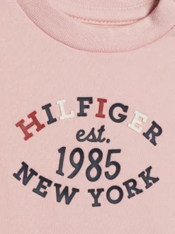Dziewczynki|Chłopcy*Tommy Hilfiger T-shirt Z Logo Hilfiger Monotype SOFT ROSE