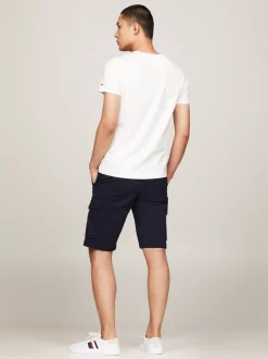T-Shirty*Tommy Hilfiger T-shirt Z Logo SNOW WHITE