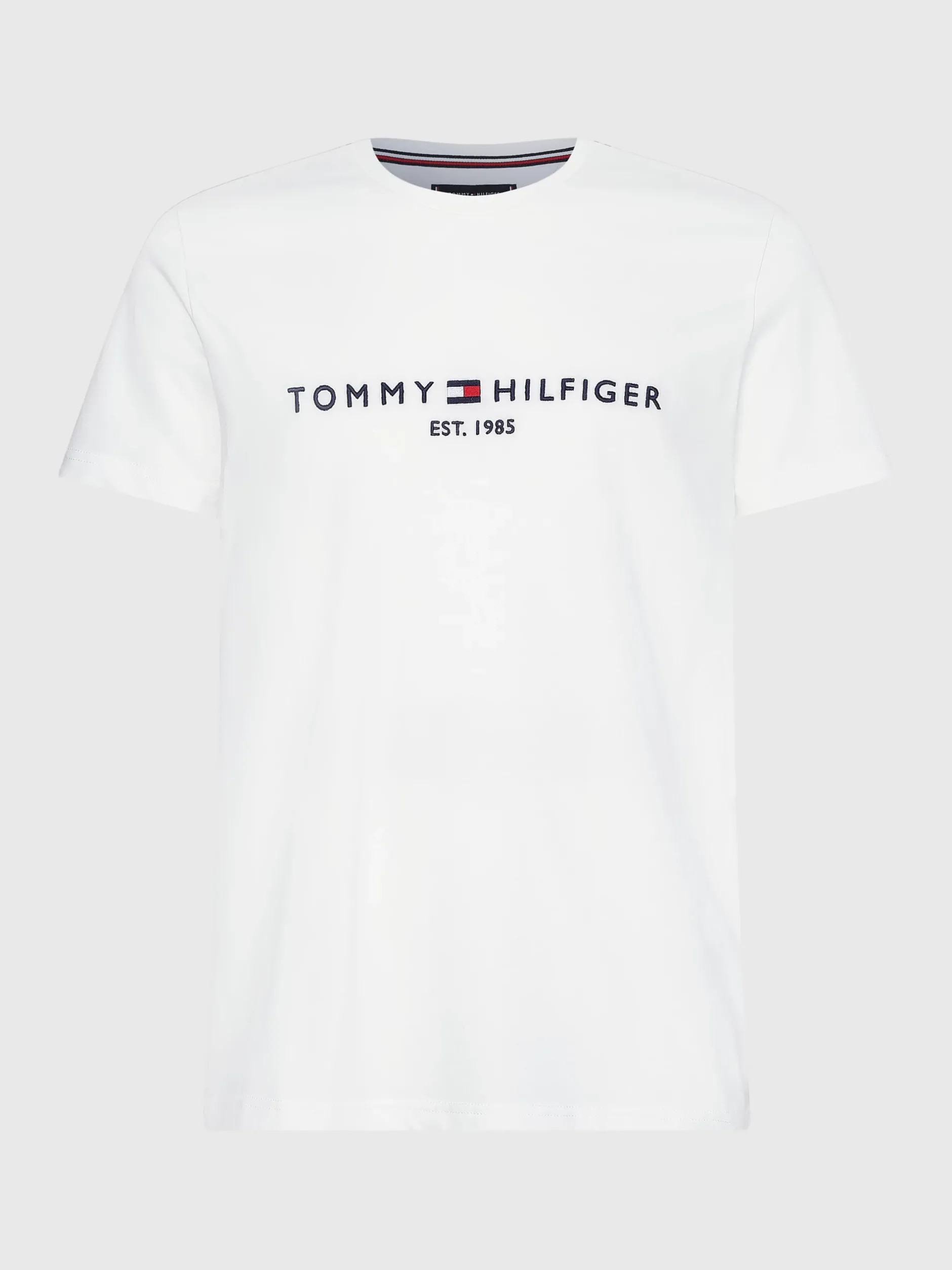 T-Shirty*Tommy Hilfiger T-shirt Z Logo SNOW WHITE