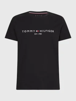 T-Shirty*Tommy Hilfiger T-shirt Z Logo JET BLACK