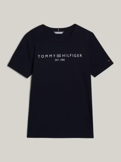 T-Shirty*Tommy Hilfiger T-shirt Z Logo Z Kolekcji Adaptive DESERT SKY
