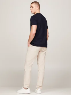 T-Shirty*Tommy Hilfiger T-shirt Z Monotypowym Logo Hilfiger DESERT SKY