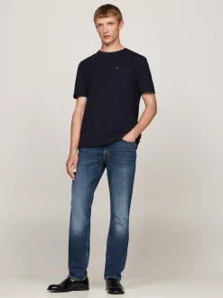T-Shirty*Tommy Hilfiger T-shirt Z Naszywaną Kieszenią DESERT SKY