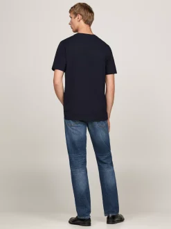 T-Shirty*Tommy Hilfiger T-shirt Z Naszywaną Kieszenią DESERT SKY