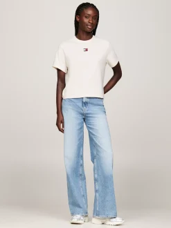 T-Shirty*Tommy Hilfiger T-shirt Z Okrągłym Dekoltem NEWSPRINT