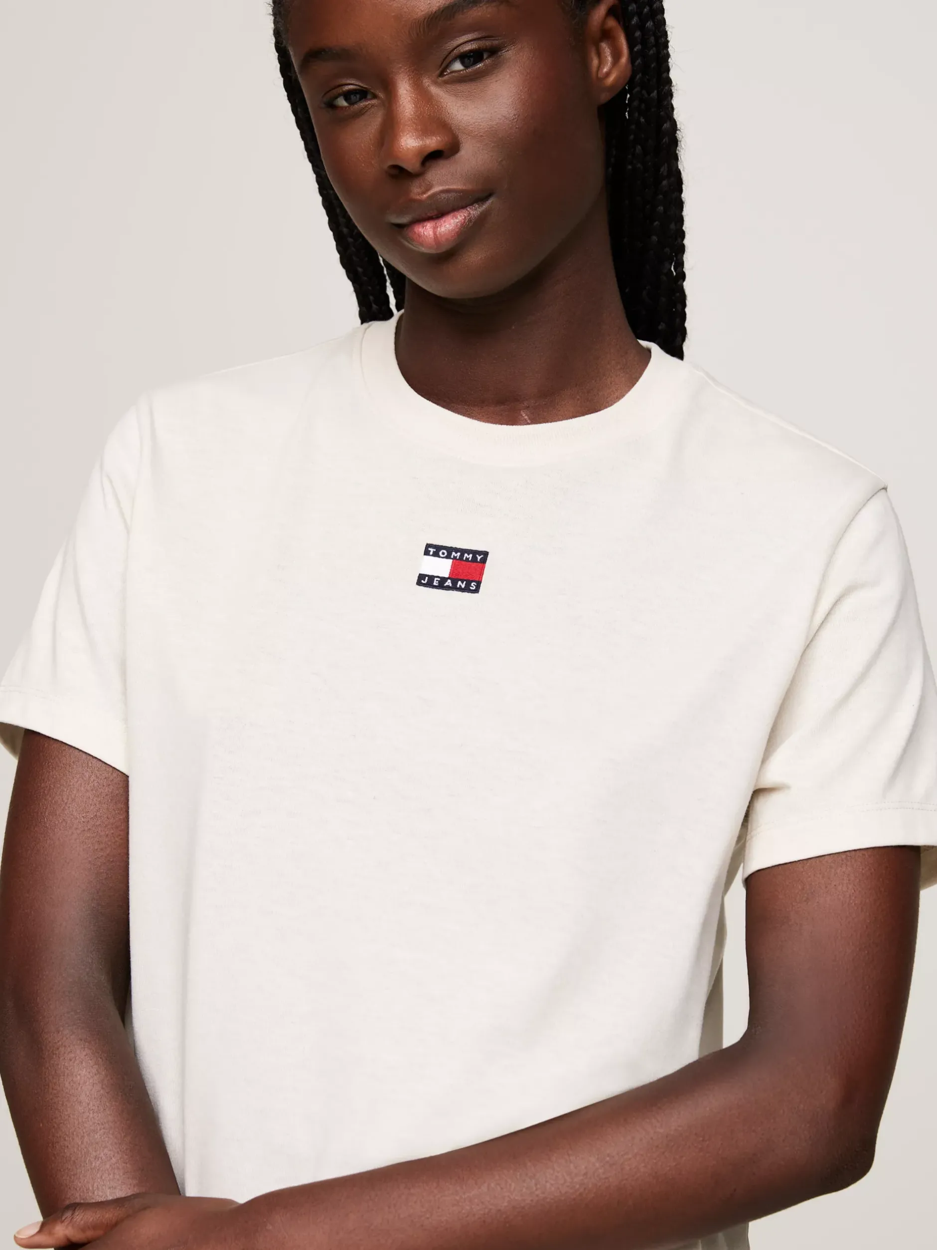 T-Shirty*Tommy Hilfiger T-shirt Z Okrągłym Dekoltem NEWSPRINT