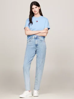 T-Shirty*Tommy Hilfiger T-shirt Z Okrągłym Dekoltem WESTSIDE BLUE
