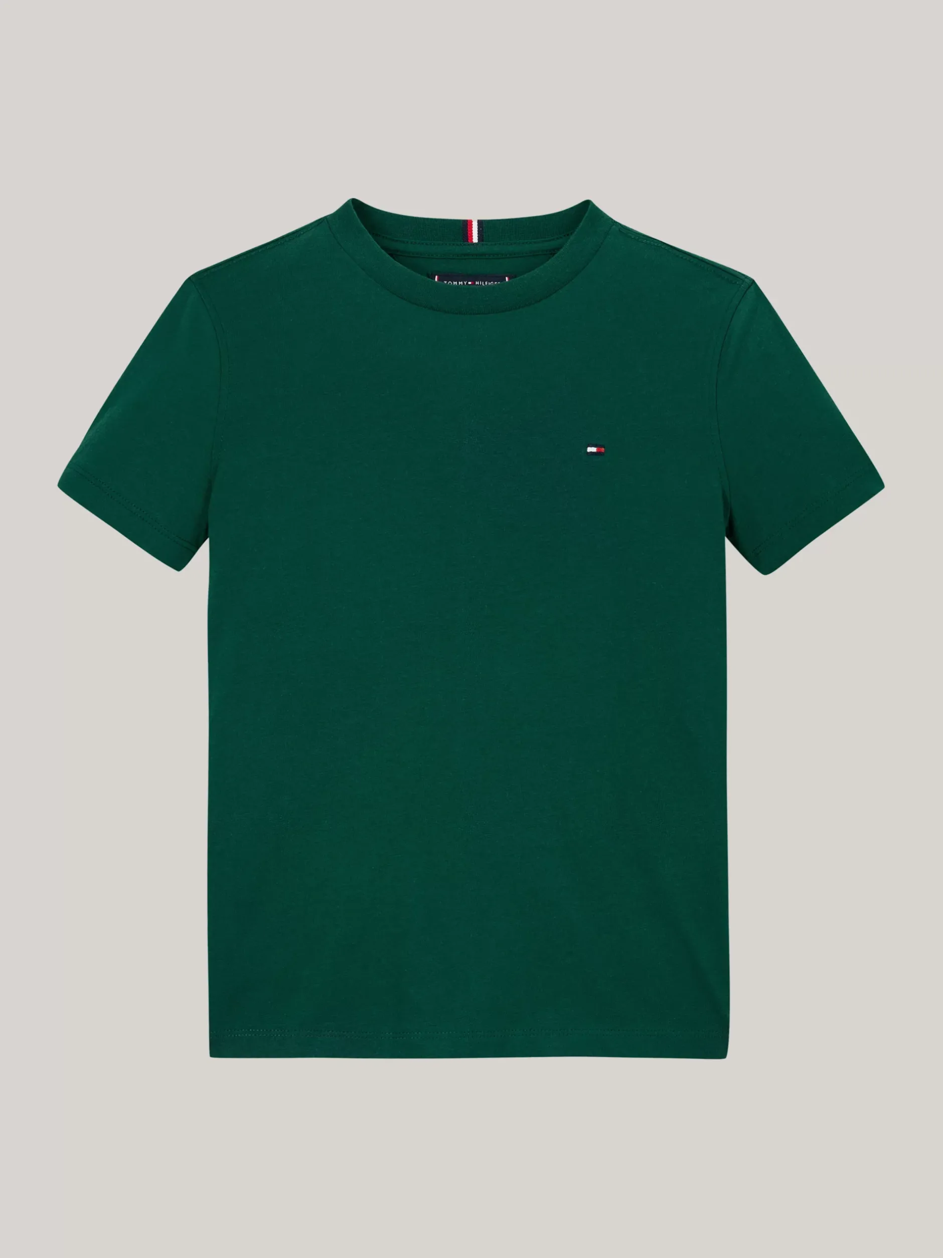 T-Shirty I Koszulki Polo*Tommy Hilfiger T-shirt Z Okrągłym Dekoltem ORNAMENTAL GREEN