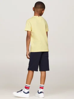 T-Shirty I Koszulki Polo*Tommy Hilfiger T-shirt Z Okrągłym Dekoltem LEMON ZEST