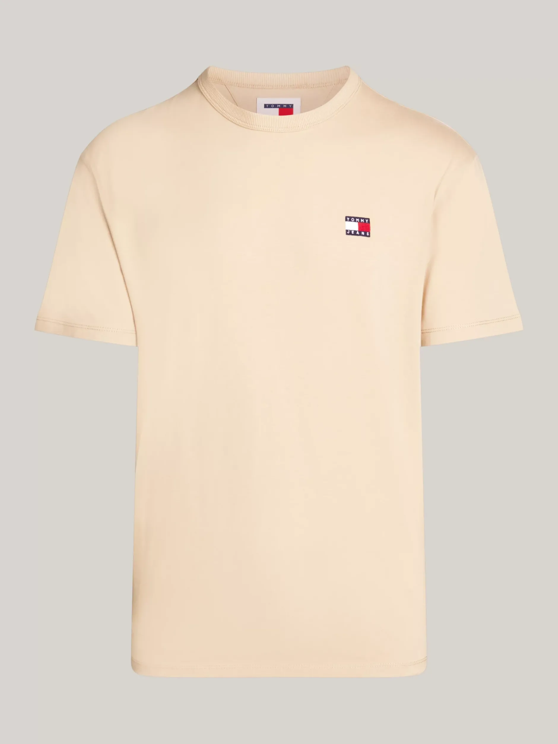 T-Shirty*Tommy Hilfiger T-shirt Z Okrągłym Dekoltem I Naszywką Tommy GENTLE GOLD