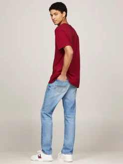 T-Shirty*Tommy Hilfiger T-shirt Z Okrągłym Dekoltem I Logo RED CARPET