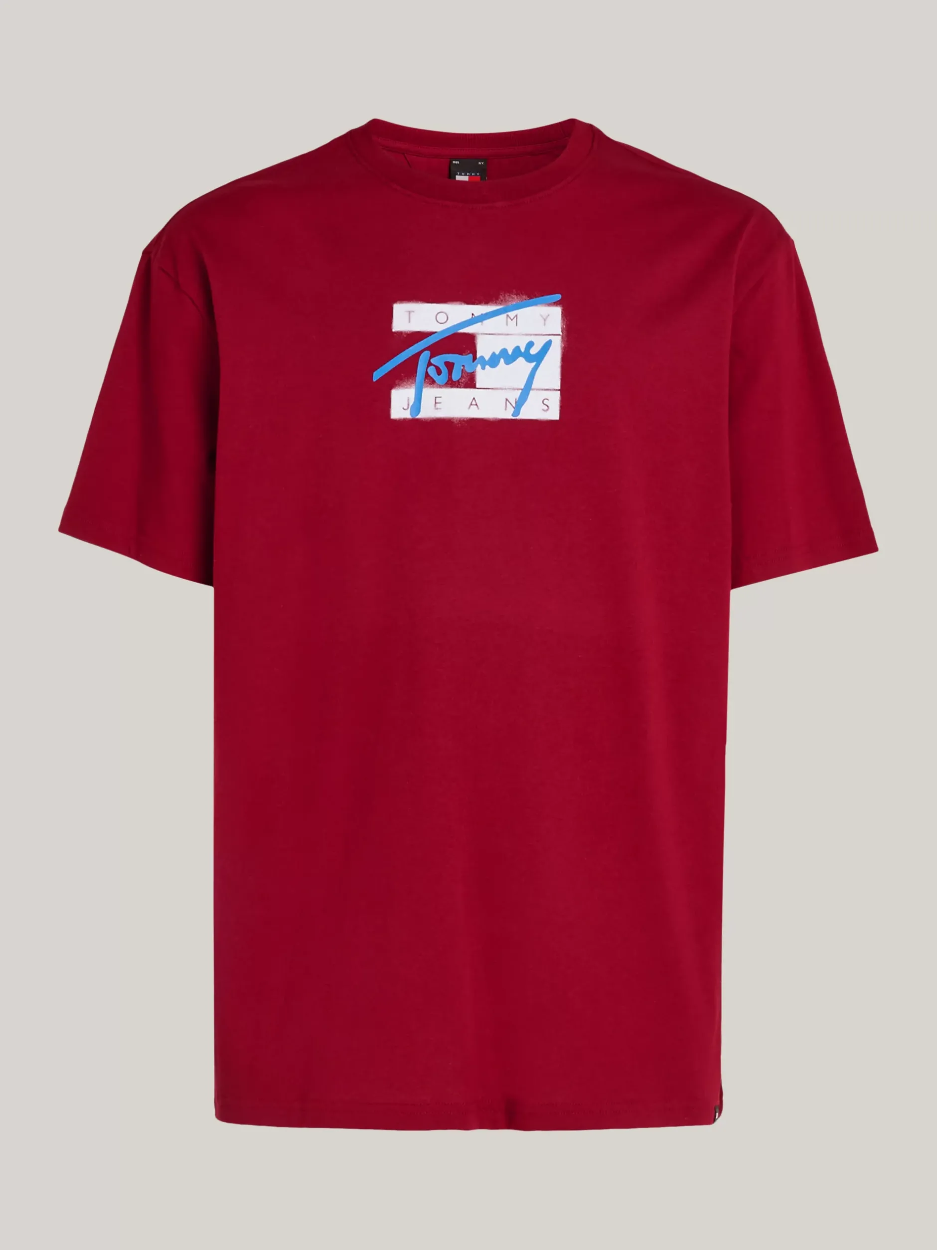 T-Shirty*Tommy Hilfiger T-shirt Z Okrągłym Dekoltem I Logo RED CARPET