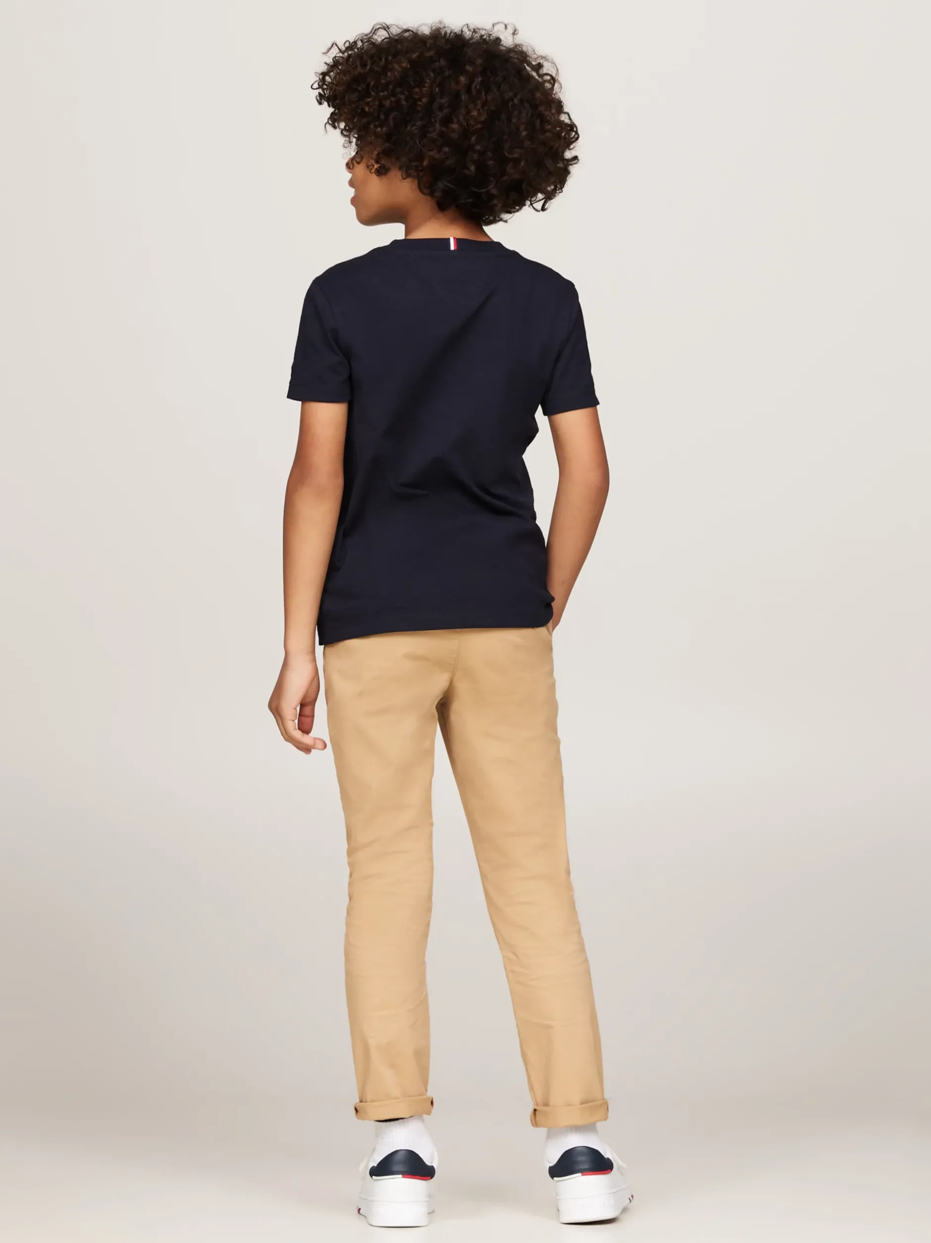 T-Shirty I Koszulki Polo*Tommy Hilfiger T-shirt Z Okrągłym Dekoltem I Kieszonką DESERT SKY