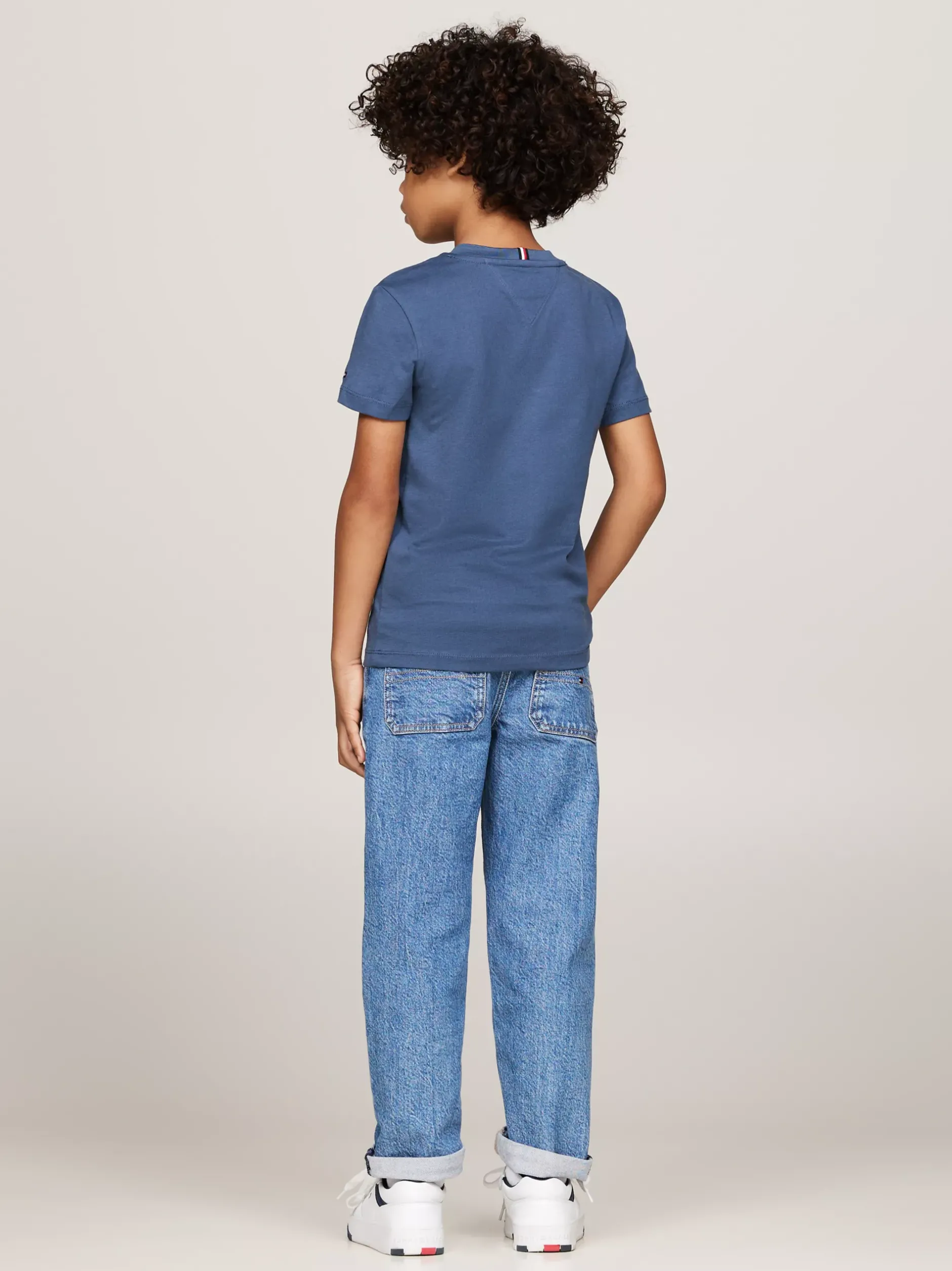 Topy I T-Shirty|T-Shirty I Koszulki Polo*Tommy Hilfiger T-shirt Z Okrągłym Dekoltem Z Logo AEGEAN SEA