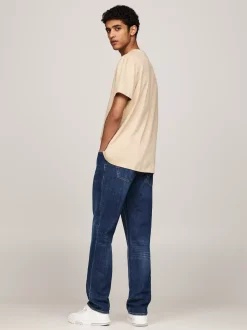 T-Shirty*Tommy Hilfiger T-shirt Z Wyhaftowanym Logo GENTLE GOLD