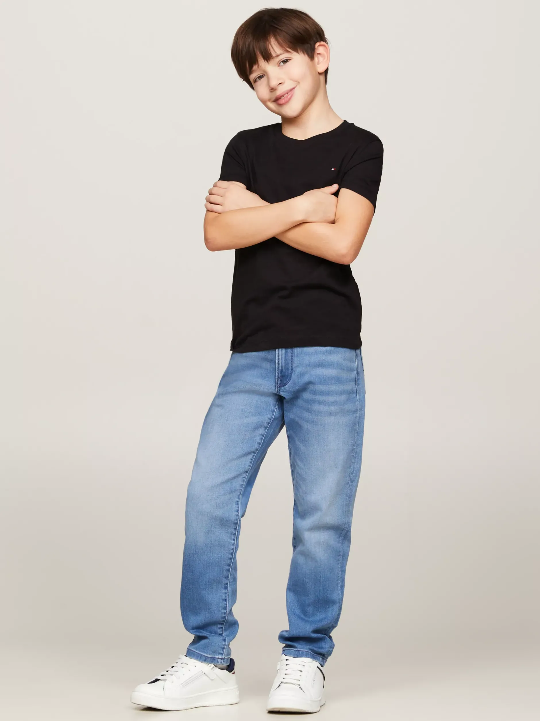 T-Shirty I Koszulki Polo*Tommy Hilfiger Uniwersalny T-shirt Z Bawełny Organicznej METEORITE