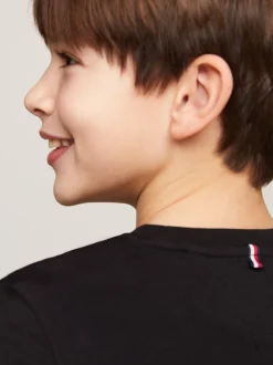 T-Shirty I Koszulki Polo*Tommy Hilfiger Uniwersalny T-shirt Z Bawełny Organicznej METEORITE