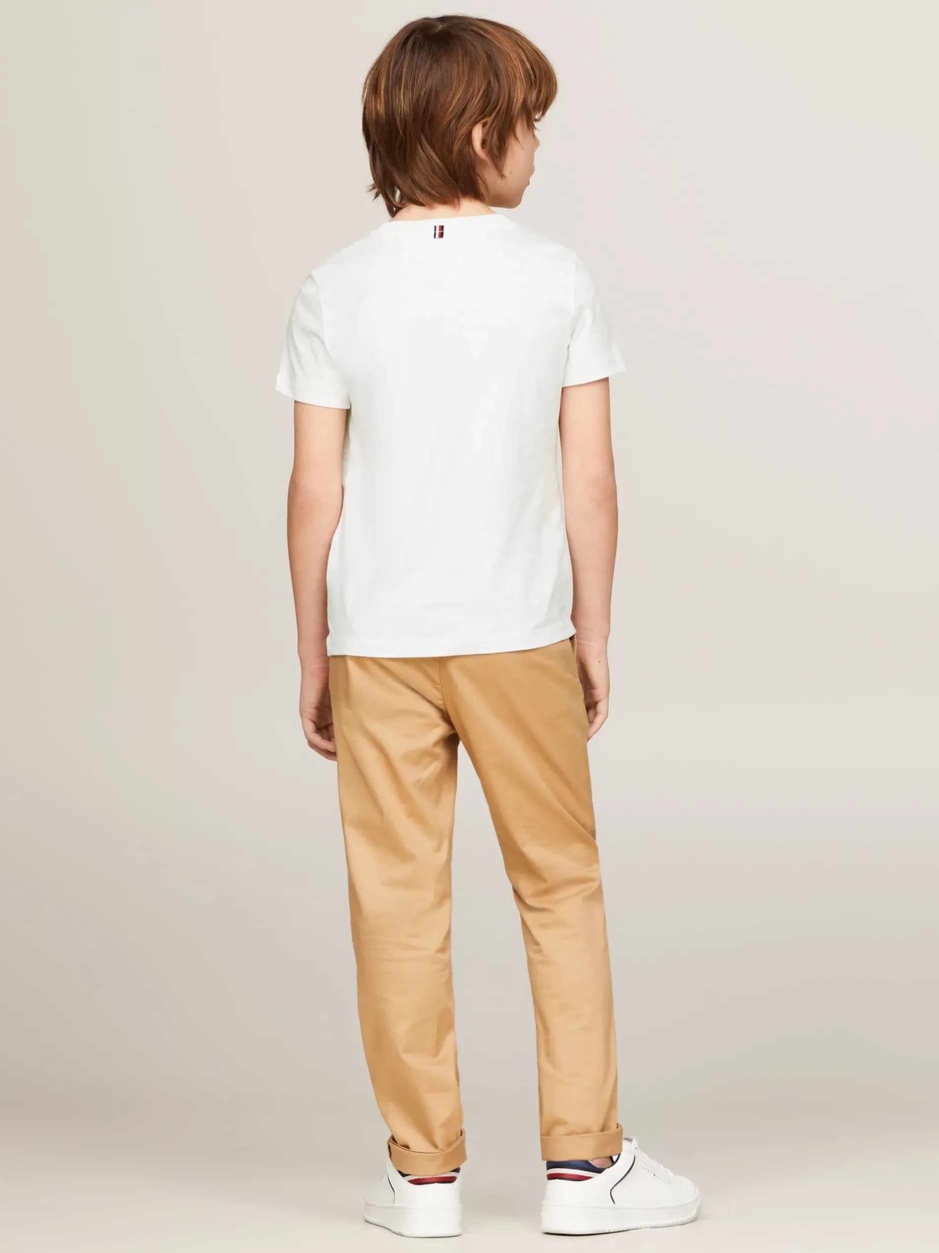 T-Shirty I Koszulki Polo*Tommy Hilfiger Uniwersalny T-shirt Z Bawełny Organicznej BRIGHT WHITE