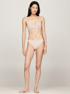 Biustonosze|Bielizna*Tommy Hilfiger Usztywniany Biustonosz Typu Demi Z Logo BALANCED BEIGE