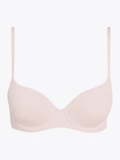 Biustonosze|Bielizna*Tommy Hilfiger Usztywniany Biustonosz Typu Demi Z Logo BALANCED BEIGE