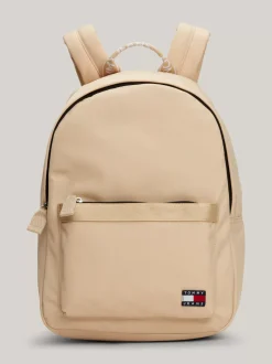 Plecaki*Tommy Hilfiger Usztywniany Plecak Essential Z Logo GENTLE GOLD