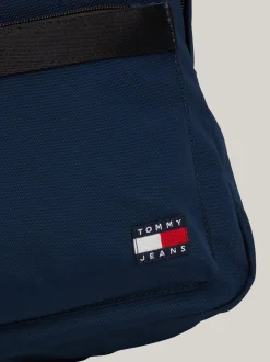 Plecaki*Tommy Hilfiger Usztywniany Plecak Essential Z Logo DARK NIGHT NAVY