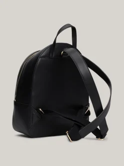 Plecaki*Tommy Hilfiger Usztywniany Plecak Hilfiger Monotype BLACK