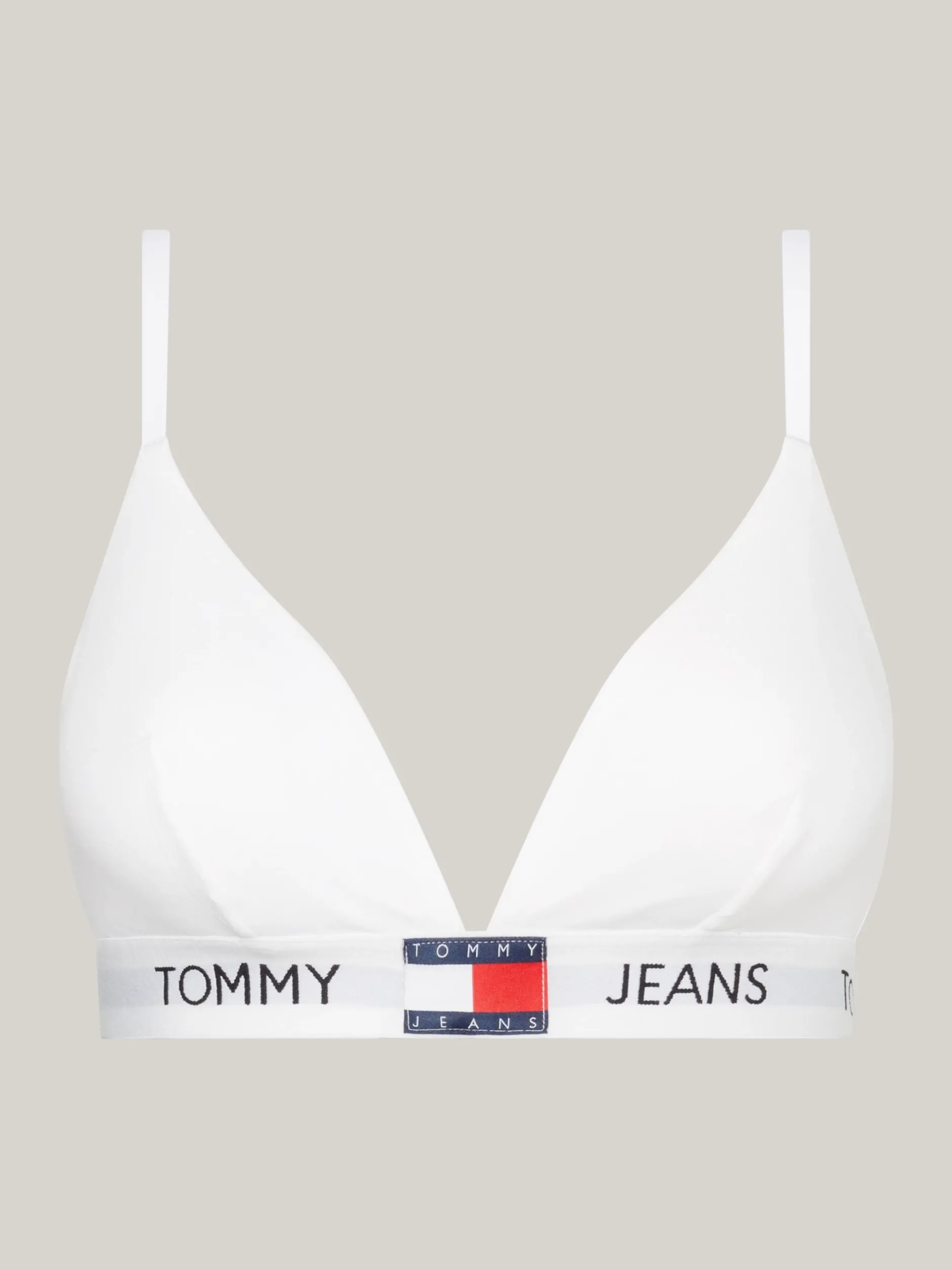Biustonosze|Bielizna*Tommy Hilfiger Usztywniony Biustonosz Typu Bralette Heritage WHITE