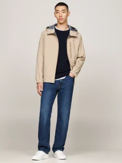 Kurtki & Płaszcze*Tommy Hilfiger Wiatroszczelna Kurtka Z Kapturem BEIGE