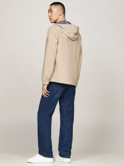 Kurtki & Płaszcze*Tommy Hilfiger Wiatroszczelna Kurtka Z Kapturem BEIGE