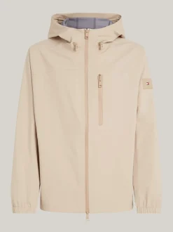 Kurtki & Płaszcze*Tommy Hilfiger Wiatroszczelna Kurtka Z Kapturem BEIGE