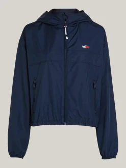 Kurtki & Płaszcze*Tommy Hilfiger Wiatrówka Chicago Z Kapturem DARK NIGHT NAVY
