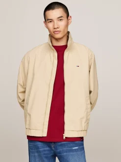 Kurtki & Płaszcze*Tommy Hilfiger Wiatrówka Essential O Luźnym Kroju GENTLE GOLD