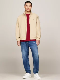 Kurtki & Płaszcze*Tommy Hilfiger Wiatrówka Essential O Luźnym Kroju GENTLE GOLD