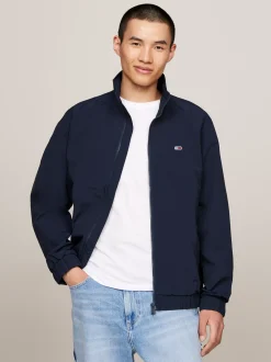 Kurtki & Płaszcze*Tommy Hilfiger Wiatrówka Essential O Luźnym Kroju DARK NIGHT NAVY