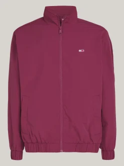 Kurtki & Płaszcze*Tommy Hilfiger Wiatrówka Essential O Luźnym Kroju VALLEY GRAPE