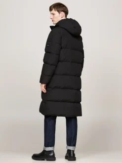Kurtki & Płaszcze*Tommy Hilfiger Wodoodporna Parka Puchowa BLACK