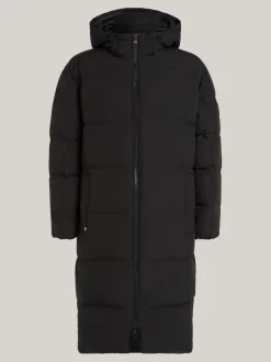 Kurtki & Płaszcze*Tommy Hilfiger Wodoodporna Parka Puchowa BLACK
