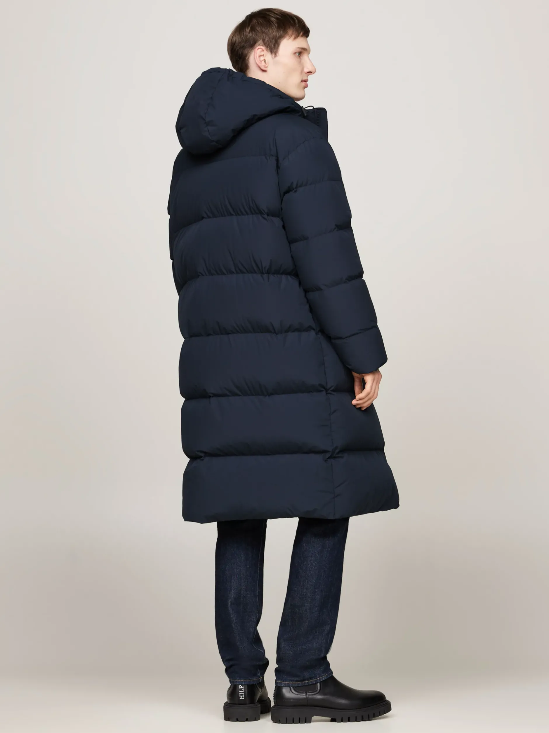 Kurtki & Płaszcze*Tommy Hilfiger Wodoodporna Parka Puchowa DESERT SKY