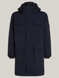 Kurtki & Płaszcze*Tommy Hilfiger Wodoodporna Parka Rockie 3-w-1 DESERT SKY