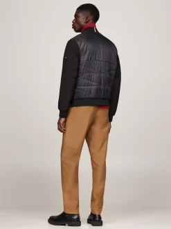 Kurtki & Płaszcze|Bomberki*Tommy Hilfiger Wodoodporna Termiczna Kurtka Bomber BLACK