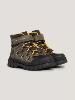 Obuwie I Akcesoria*Tommy Hilfiger Wodoszczelne Buty Na Podeszwie Z Protektorem BLACK/MUD