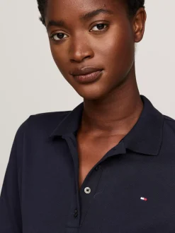 Sukienki*Tommy Hilfiger Wąska Sukienka Mini O Fasonie Bodycon DESERT SKY