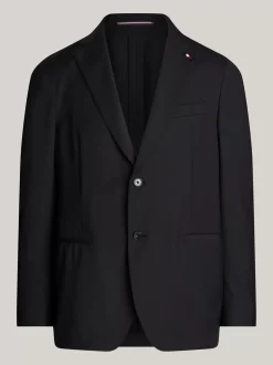Garnitury I Kostiumy*Tommy Hilfiger Wąski Dwuczęściowy Garnitur BLACK