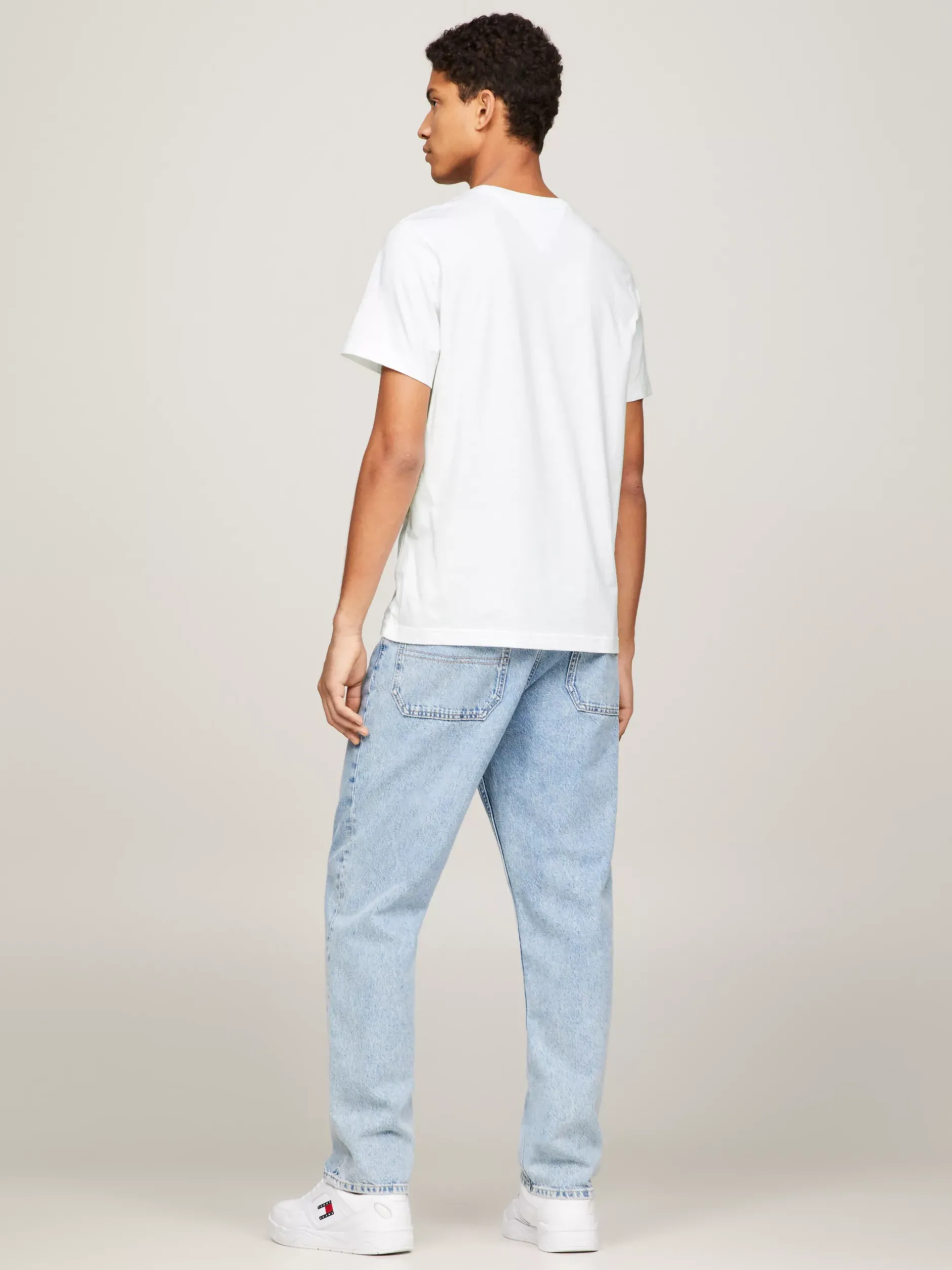 T-Shirty*Tommy Hilfiger Wąski T-shirt CLASSIC WHITE