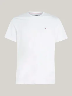 T-Shirty*Tommy Hilfiger Wąski T-shirt CLASSIC WHITE