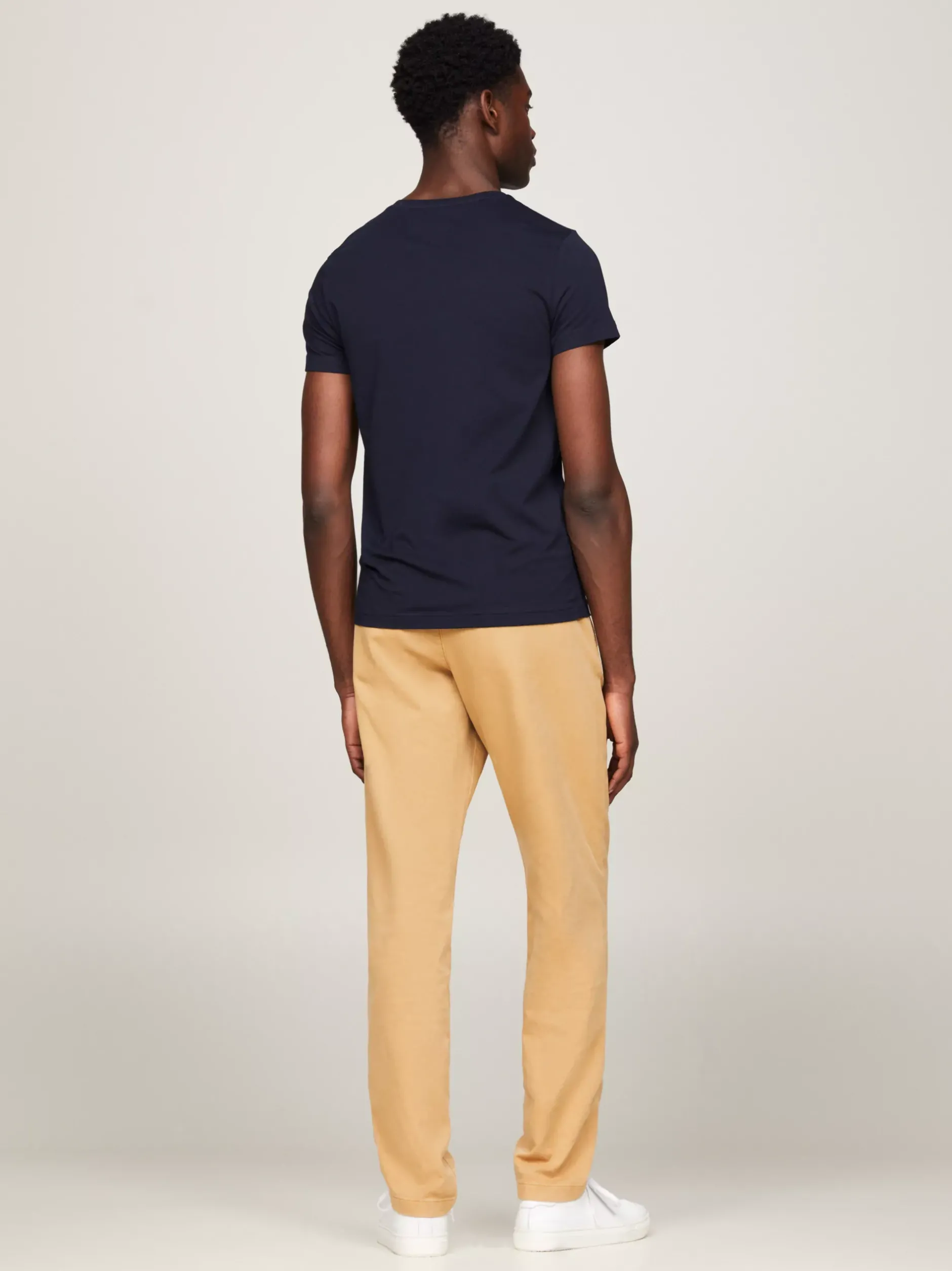 T-Shirty*Tommy Hilfiger Wąski T-shirt TH Flex DESERT SKY