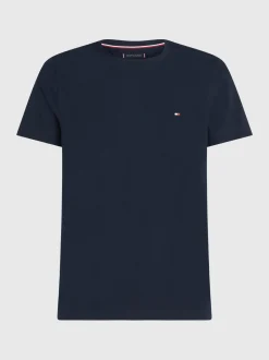 T-Shirty*Tommy Hilfiger Wąski T-shirt TH Flex DESERT SKY