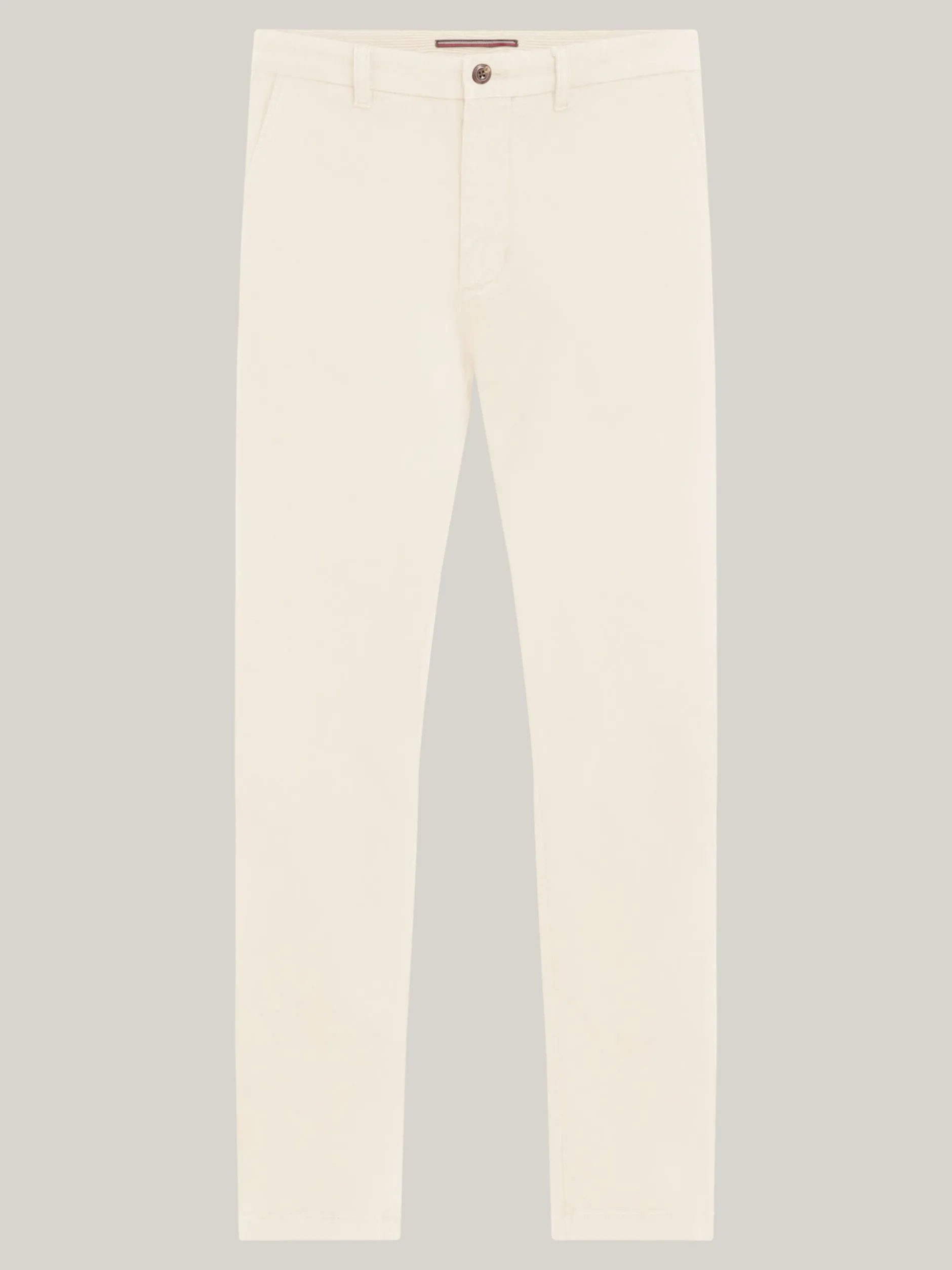Spodnie*Tommy Hilfiger Wąskie Bawełniane Chinosy Bleecker CLASSIC BEIGE